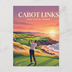 Cabot Links Canada Postcard