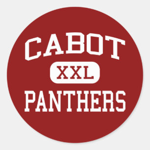 Cabot - Panthers - High School - Cabot Arkansas Classic Round Sticker