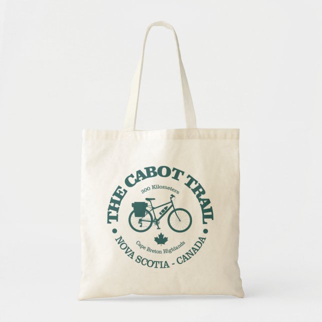 Cabot Trail (cycling) Tote Bag (Front)