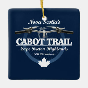 Cabot Trail (H2) Ceramic Ornament