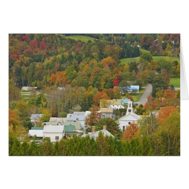 Cabot, Vermont in fall. Northeast Kingdom. (Front Horizontal)