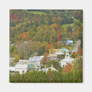 Cabot, Vermont in fall. Northeast Kingdom. Magnet