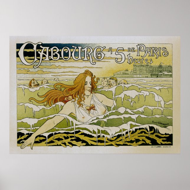 Cabourg, 5 hours from Paris Poster (Front)