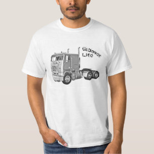 Cabover truck t-shirt