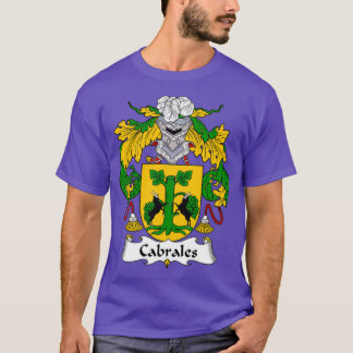 Cabrales Coat of Arms Family Crest  T-Shirt