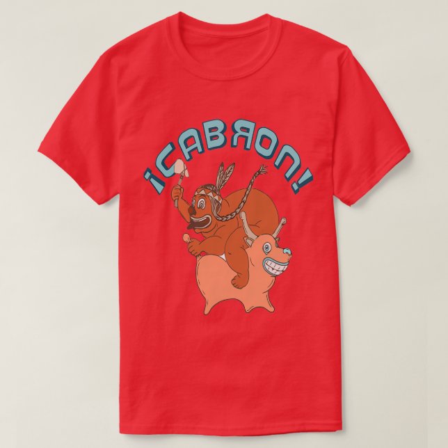 Cabron Red Kush T-Shirt (Design Front)