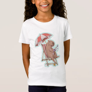 CABYBARA ON A DECK CHAIR T-Shirt