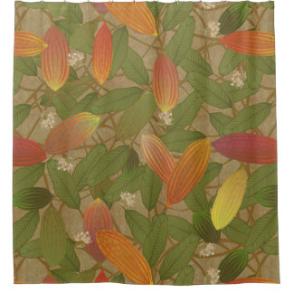 Cacao Shower Curtain