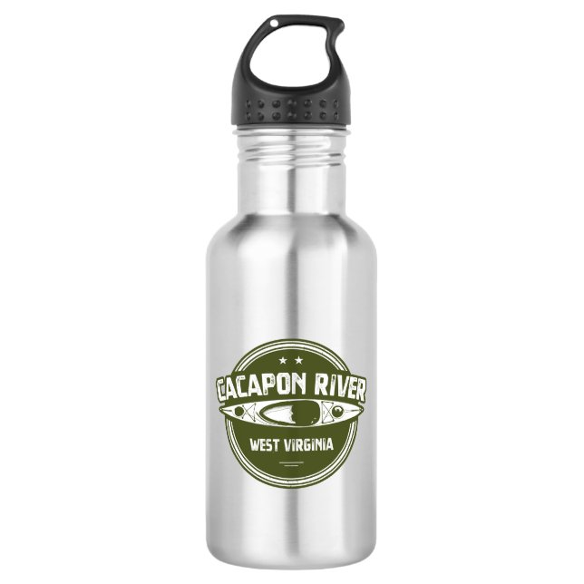 Cacapon River, West Virginia 532 Ml Water Bottle (Front)