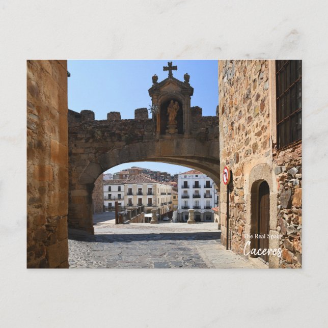 Caceres Arch, Spain Postcard (Front)