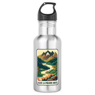 Cache la Poudre River Colorado Colours 532 Ml Water Bottle