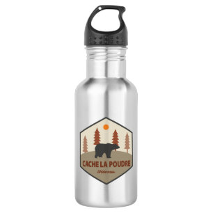 Cache La Poudre Wilderness Colorado Bear 532 Ml Water Bottle