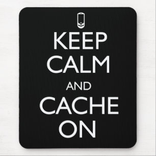 Cache On Mouse Mat