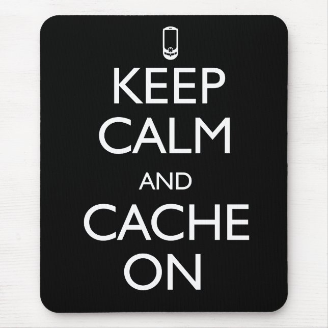 Cache On Mouse Mat (Front)