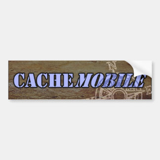Cachemobile bumpersticker bumper sticker