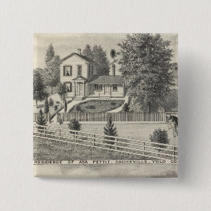 Cacheville res, Madison mill 15 Cm Square Badge