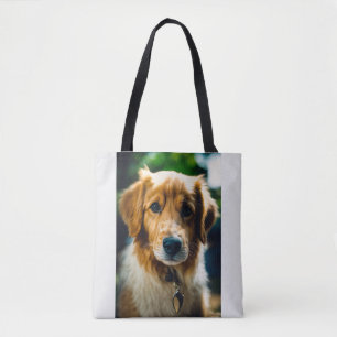 Cachorrinho Fofo com Painel Solar – Design Sustent Tote Bag