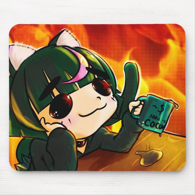 Cachytan everything is fine mouse mat (Front)