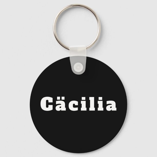 Cäcilia Key Ring (Front)