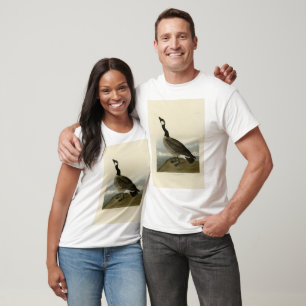 Cackling Goose from Audubon's Birds of America  T-Shirt