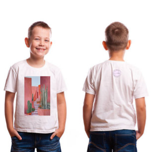 Cacti Ally Original Oil Painting Tee Cute Tee