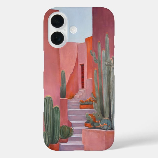 Cacti Ally Trendy Desert Aesthetic Phone Case  (Back)