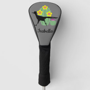 Cacti And Roadrunners Golf Head Cover