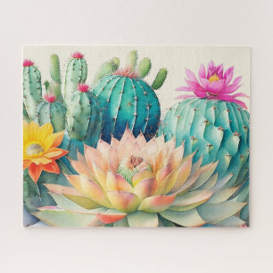 Cacti And Succulent Jigsaw Puzzle