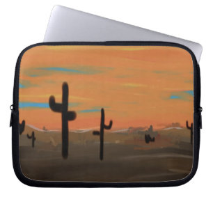 Cacti Art Laptop Sleeve
