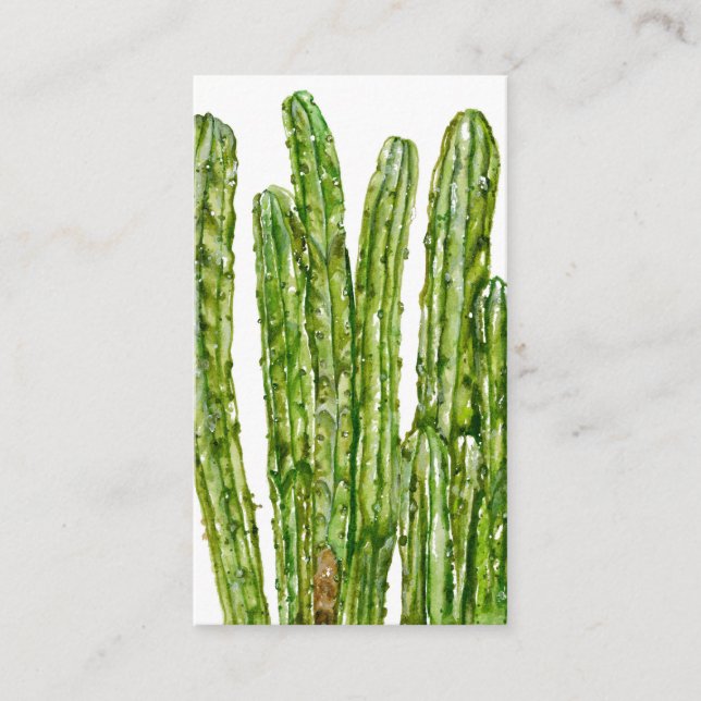 Cacti Business Card (Front)