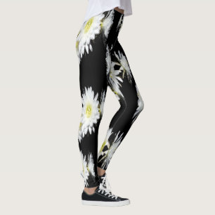 Cacti Flower Envy Pattern, Ladies Leggings. Leggings