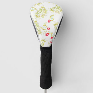 Cacti flowers golf head cover