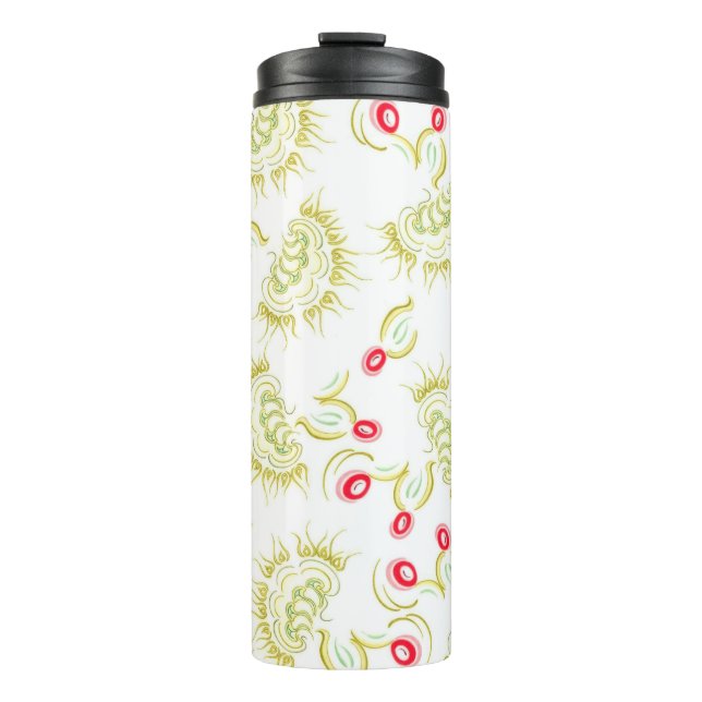 Cacti flowers thermal tumbler (Front)