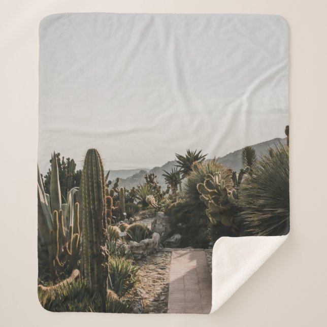 CACTI HILL SHERPA BLANKET (Front)