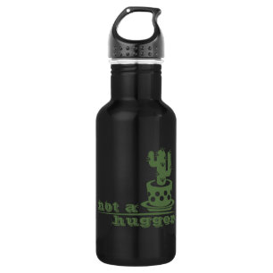 Cacti Not a hugger cactus funny saying 532 Ml Water Bottle