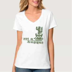 Cacti Not a hugger cactus funny saying T-Shirt