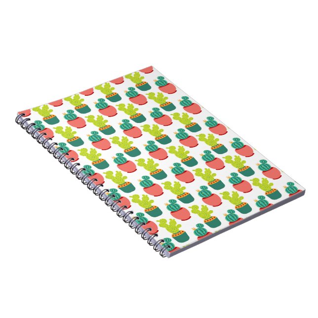 Cacti Succulents Plants Mexican Cinco de Mayo Notebook (Right Side)