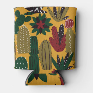 Cacti & Succulents: Vintage Can Cooler