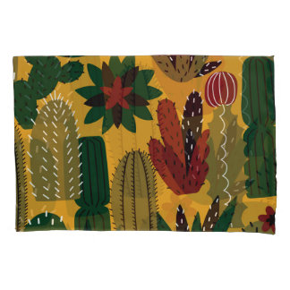 Cacti & Succulents: Vintage Pillowcase