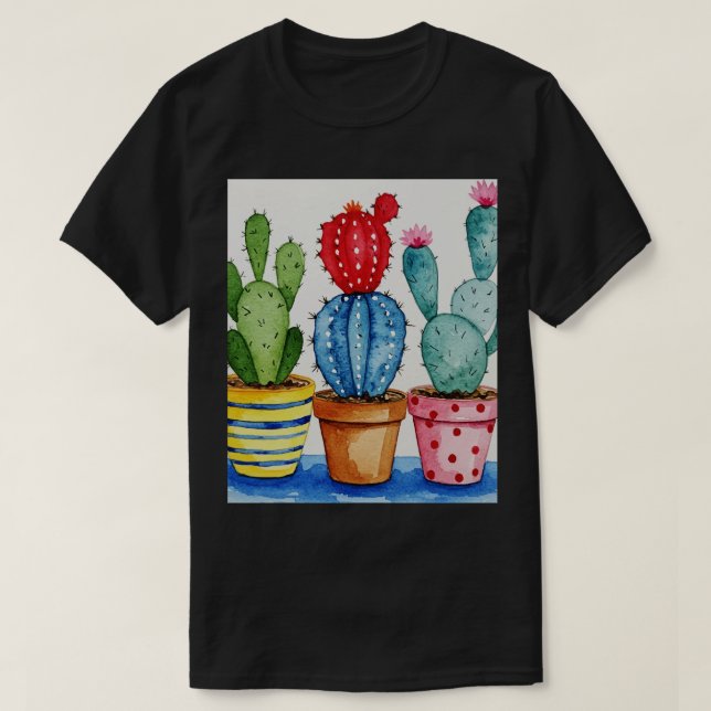 Cacti T-Shirt (Design Front)