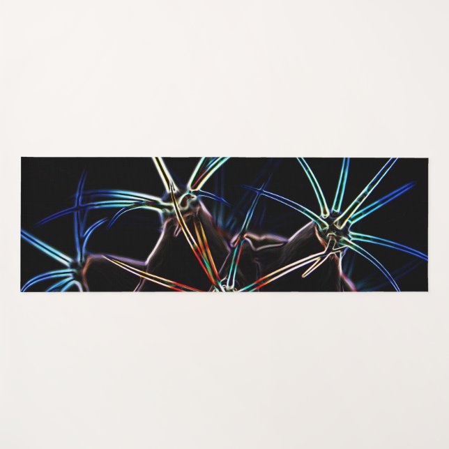 Cactus 1 ymcna yoga mat (Front (Horizontal))