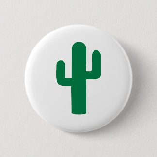 Cactus 6 Cm Round Badge