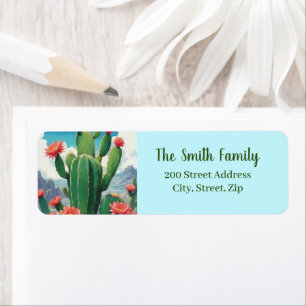 Cactus Address Return Label
