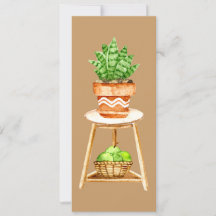 Cactus and Fruit Book Mark