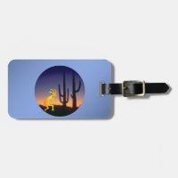 Cactus and Kokopelli Round