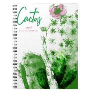 Cactus And Succulents Notebook