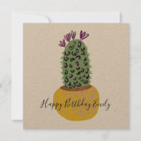 Cactus Animal Print Illustration 