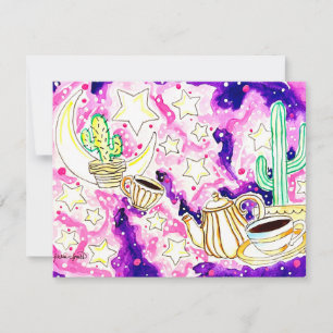 Cactus Art Card