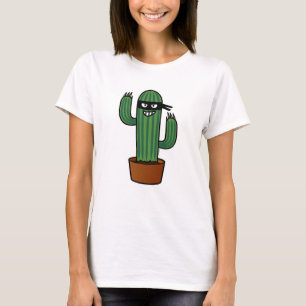 Cactus bandido ninja masked sneaky bandit T-Shirt