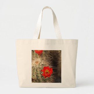 Cactus Bloom Large Tote Bag
